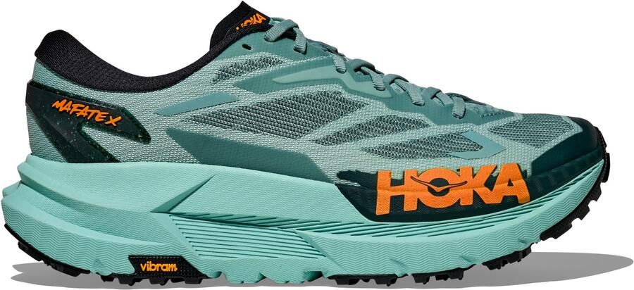 HOKA Mafate X Trailrunningschoenen 2 3 turkoois