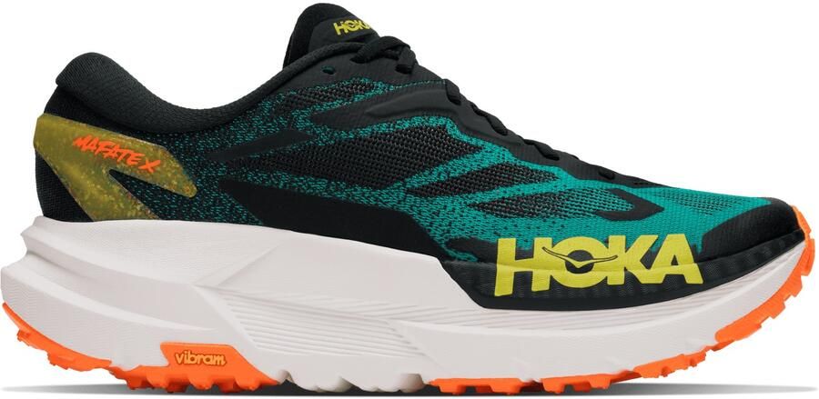HOKA Mafate X Trailrunningschoenen 2 3 zwart electric aqua