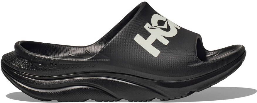 HOKA Ora Athletic Slide Sandalen maat M11 W13 zwart grijs