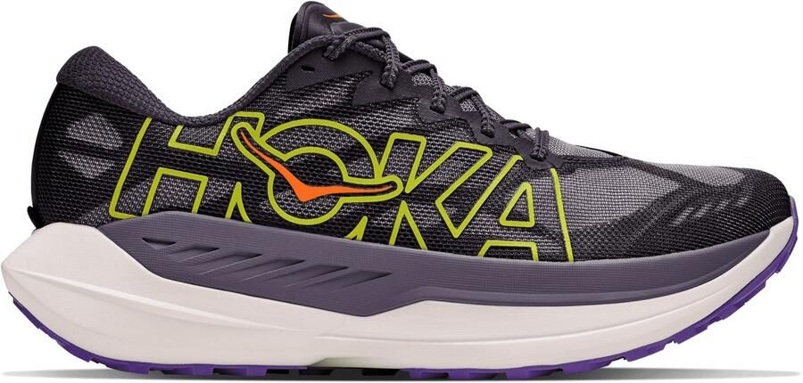HOKA Rocket X Trail Trailrunningschoenen 2 3 blauw neon nebula