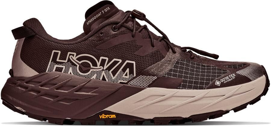 HOKA Speedgoat 7 GTX Trailrunningschoenen 2 3 Regular spiced chocolate grijs