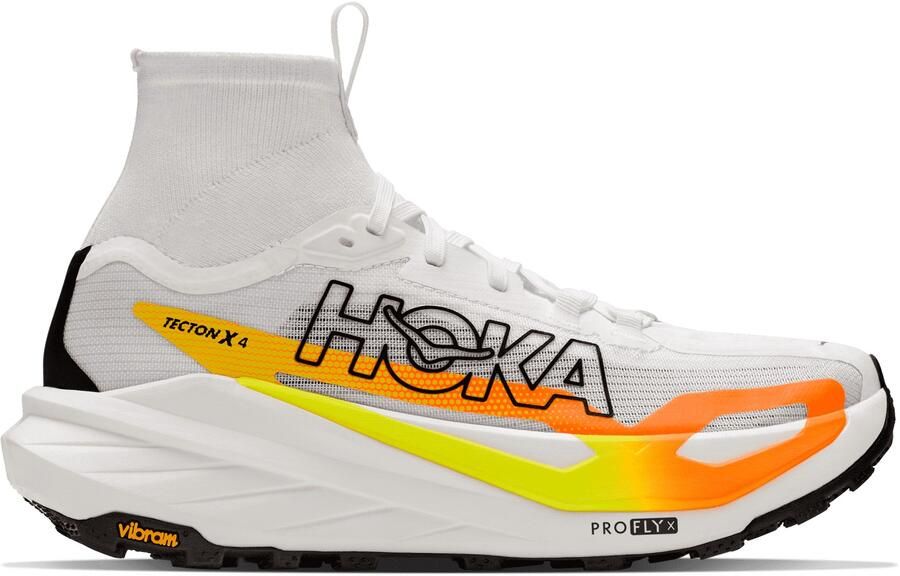 HOKA Tecton X 4 Trailrunningschoenen 2 3 frost neon tangerine