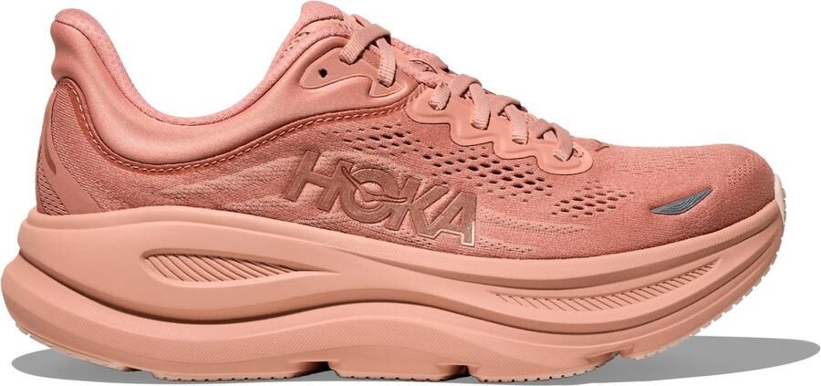 HOKA Women's Bondi 9 Hardloopschoenen Regular roze - Foto 3