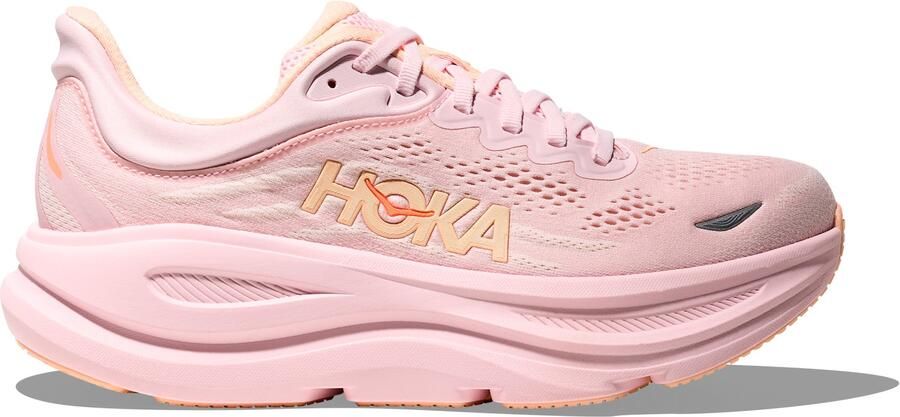 HOKA Women's Bondi 9 Hardloopschoenen Regular roze