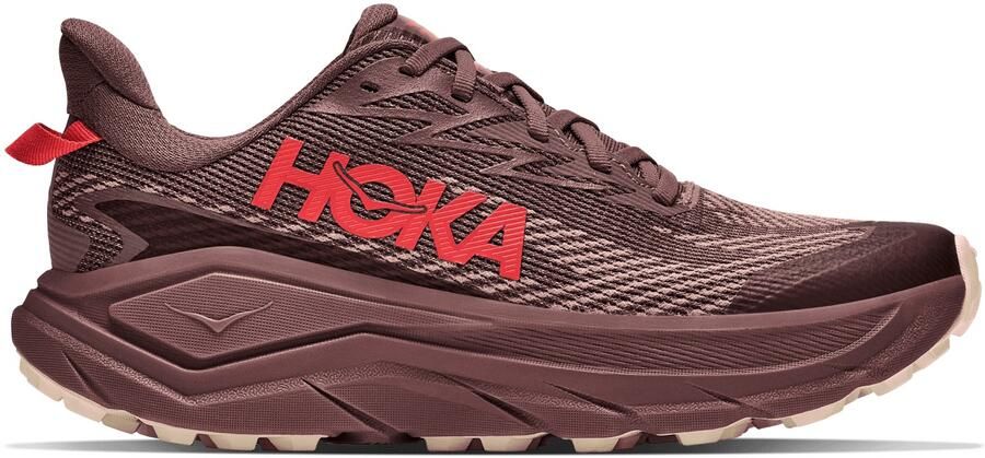 HOKA Women's Challenger 8 GTX Trailrunningschoenen 2 3 Regular zwart varsity burgundy