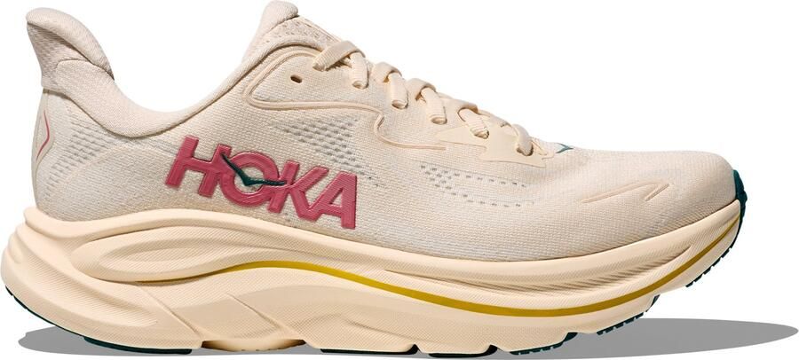 HOKA Women's Clifton 10 Hardloopschoenen 2 3 Regular beige