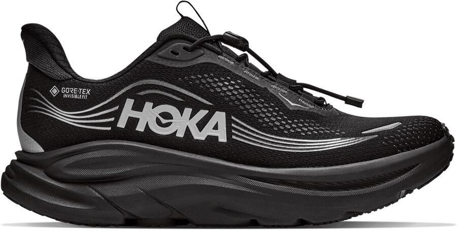 HOKA Women's Clifton 11 GTX Hardloopschoenen 2 3 Regular zwart