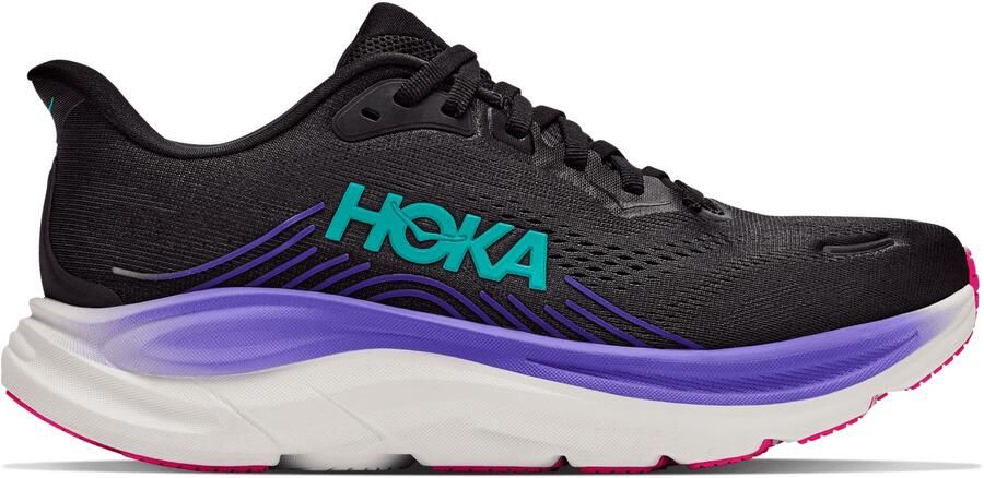 HOKA Women's Clifton 11 Hardloopschoenen 2 3 Regular zwart neon nebula - Foto 2