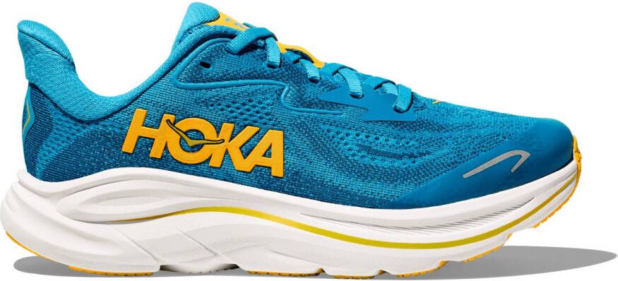 HOKA Kid's Clifton 10 Hardloopschoenen blauw