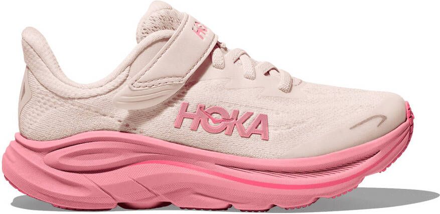HOKA Kid's Clifton 10 Little Hardloopschoenen roze