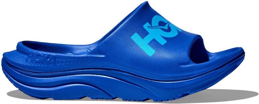 HOKA Ora Athletic Slide Sandalen maat M11 W13 blauw