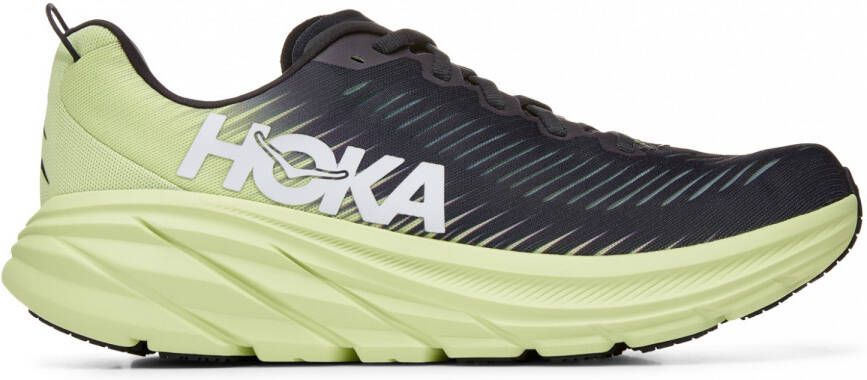 Hoka One Rincon 3 Hardloopschoenen Groen Zwart - Foto 3