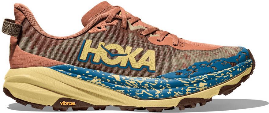 HOKA Speedgoat 6 Trailrunningschoenen Regular bruin