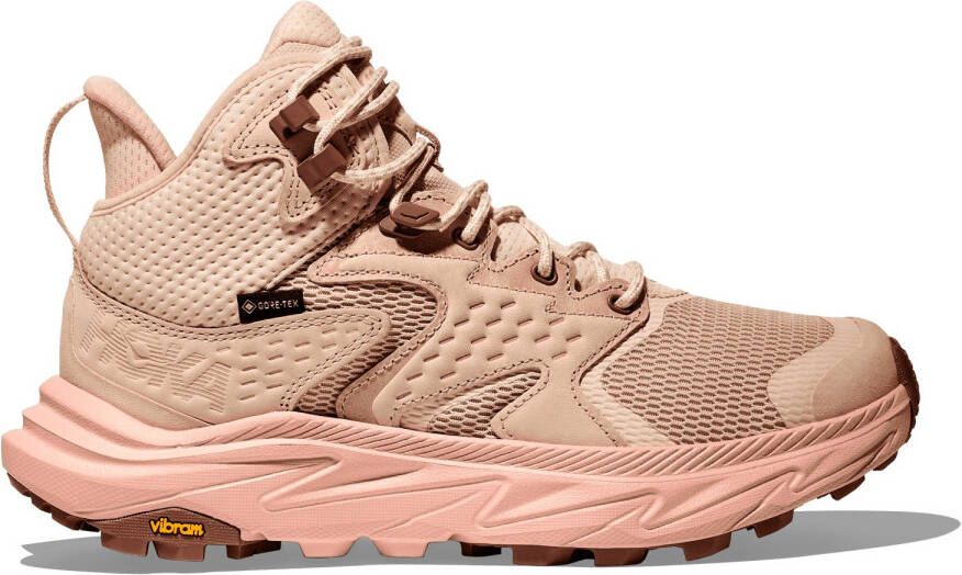 HOKA Women's Anacapa 2 Mid GTX Wandelschoenen 2 3 beige bruin