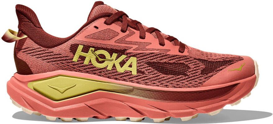 HOKA Women's Challenger 8 Trailrunningschoenen Regular rood
