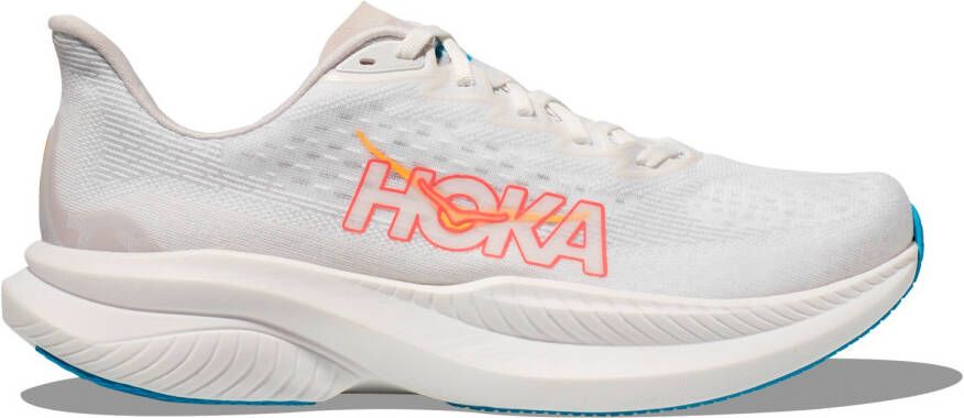 HOKA Women's Mach 6 Hardloopschoenen Regular grijs