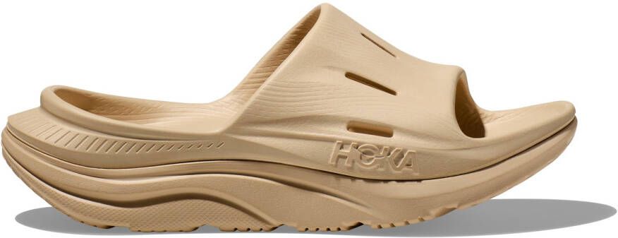 HOKA Women's Ora Recovery Slide 3 Sandalen maat M12 W14 beige - Foto 2