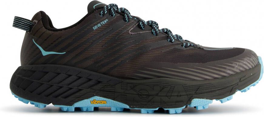 HOKA Women's Speedgoat 4 GTX Trailrunningschoenen Regular zwart