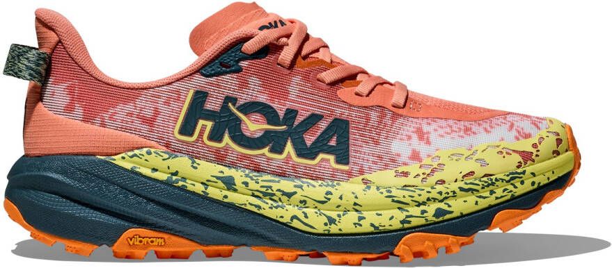 HOKA Women's Speedgoat 6 Trailrunningschoenen Regular meerkleurig