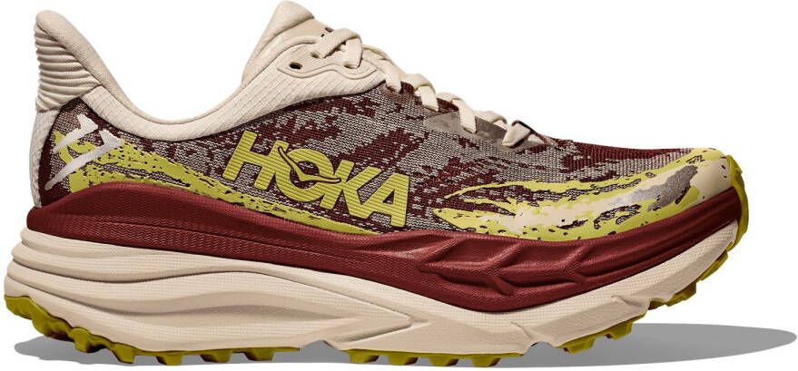 HOKA Women's Stinson 7 Trailrunningschoenen beige