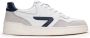 Hub Court | White Blue Ice Ivory Wit Leer Lage sneakers Heren - Thumbnail 4