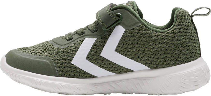 Hummel Kinder Sneakers flach Actus Recycled Tex Jr Dark Olive