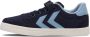 Hummel Kinder Sneakers Slimmer Stadil Low Jr Black Iris - Thumbnail 1