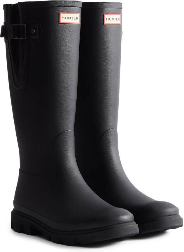 Hunter Boots Field Downpour Adjustable Boot Rubberlaarzen zwart
