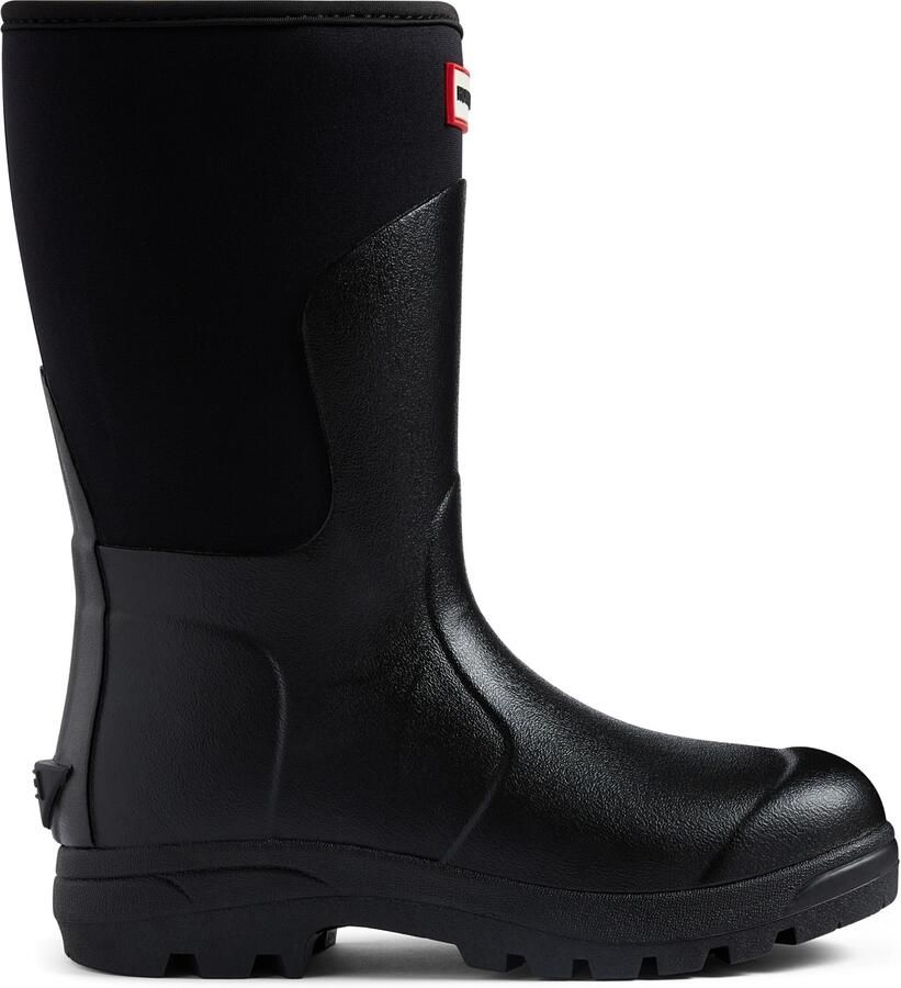 Hunter Boots Balmoral Neoprene Short Boot Rubberlaarzen zwart