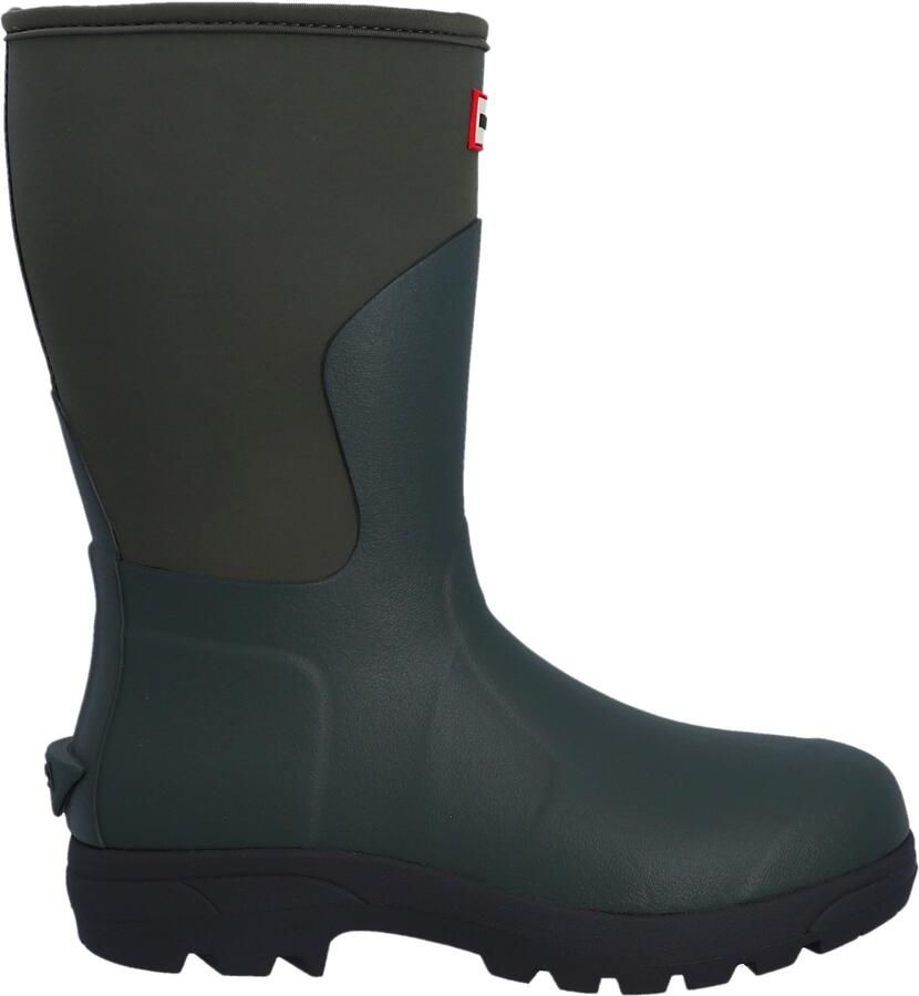 Hunter Boots Balmoral Neoprene Short Boot Rubberlaarzen zwart