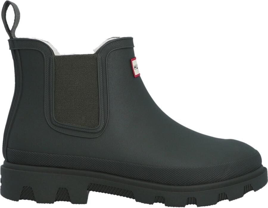 Hunter Boots Downpour Chelsea Insulated Boot Winterschoenen grijs zwart