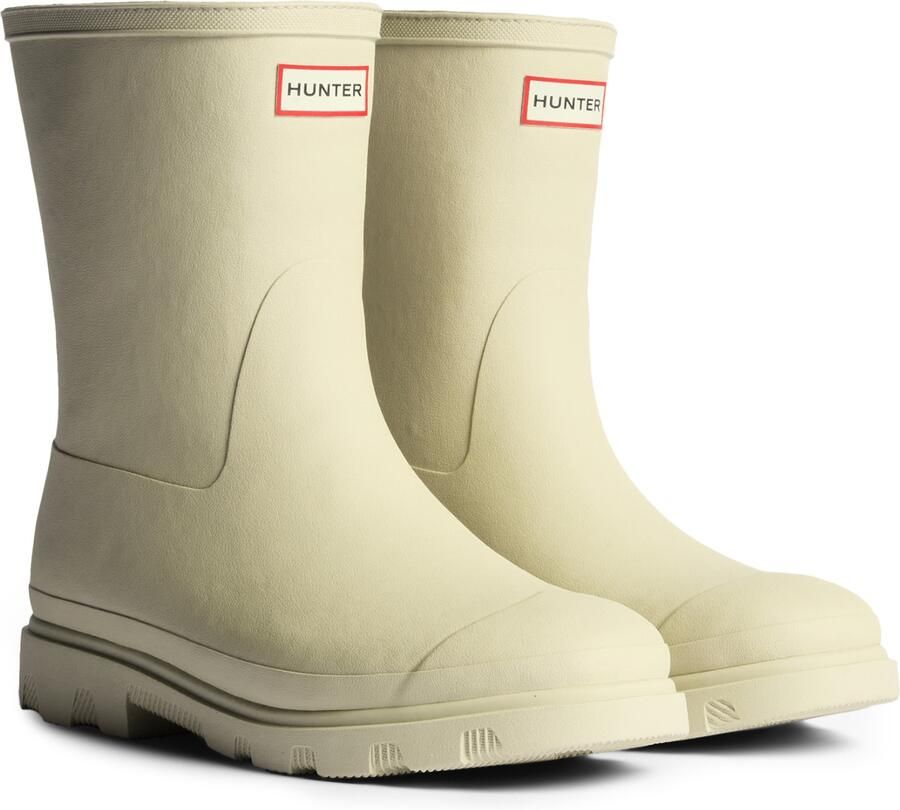 Hunter Boots Downpour Short Insulated Boot Rubberlaarzen beige