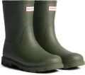 Hunter Regenlaarzen UNISEX DOWNPOUR SHORT INSULATED BOOT waterdichte winterschoenen sneeuwlaarzen gevoerd - Groen