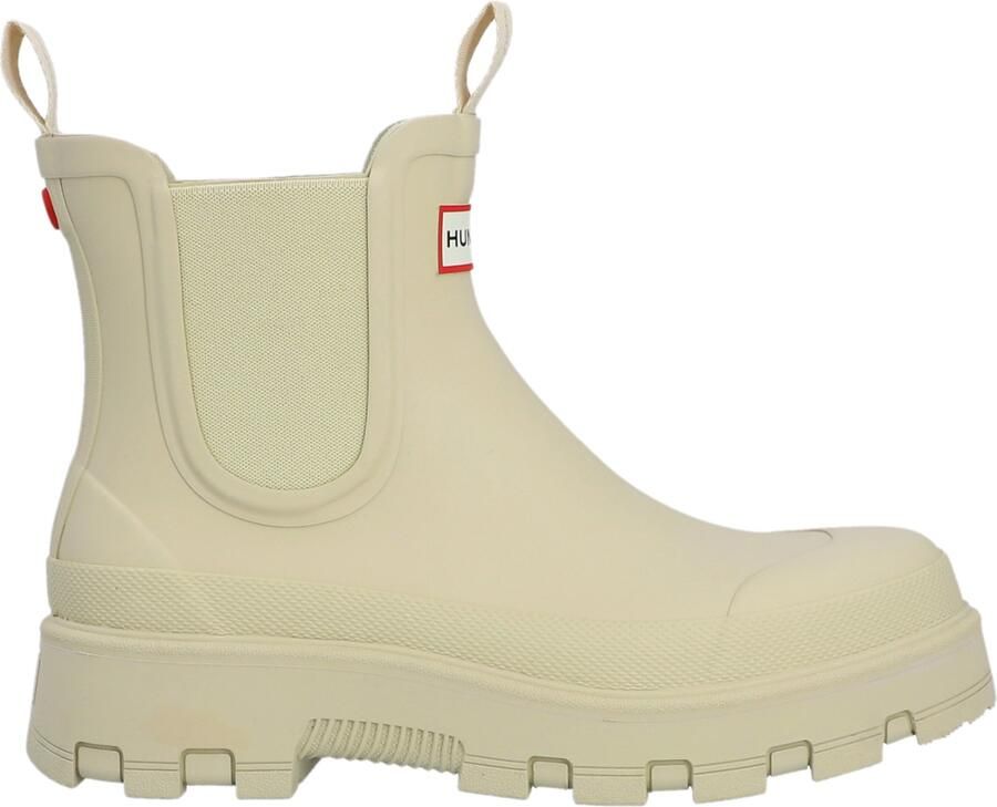 Hunter Boots Ele ts Elastic Chelsea Boot Rubberlaarzen beige