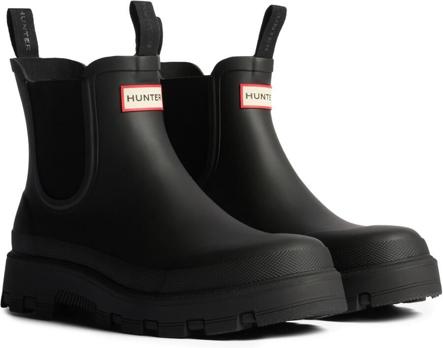 Hunter Boots Ele ts Elastic Chelsea Boot Rubberlaarzen zwart - Foto 6