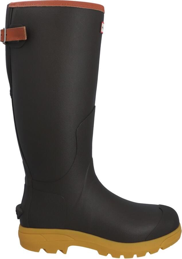 Hunter Boots Field Bull Dog Boot Rubberlaarzen zwart