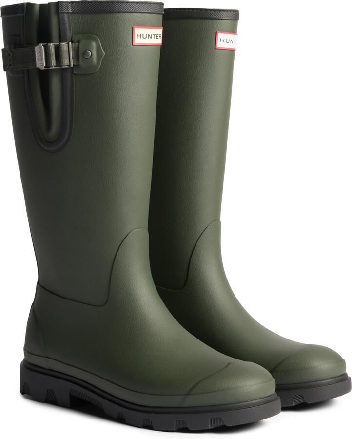 Hunter Boots Field Downpour Adjustable Boot Neo Line Rubberlaarzen olijfgroen