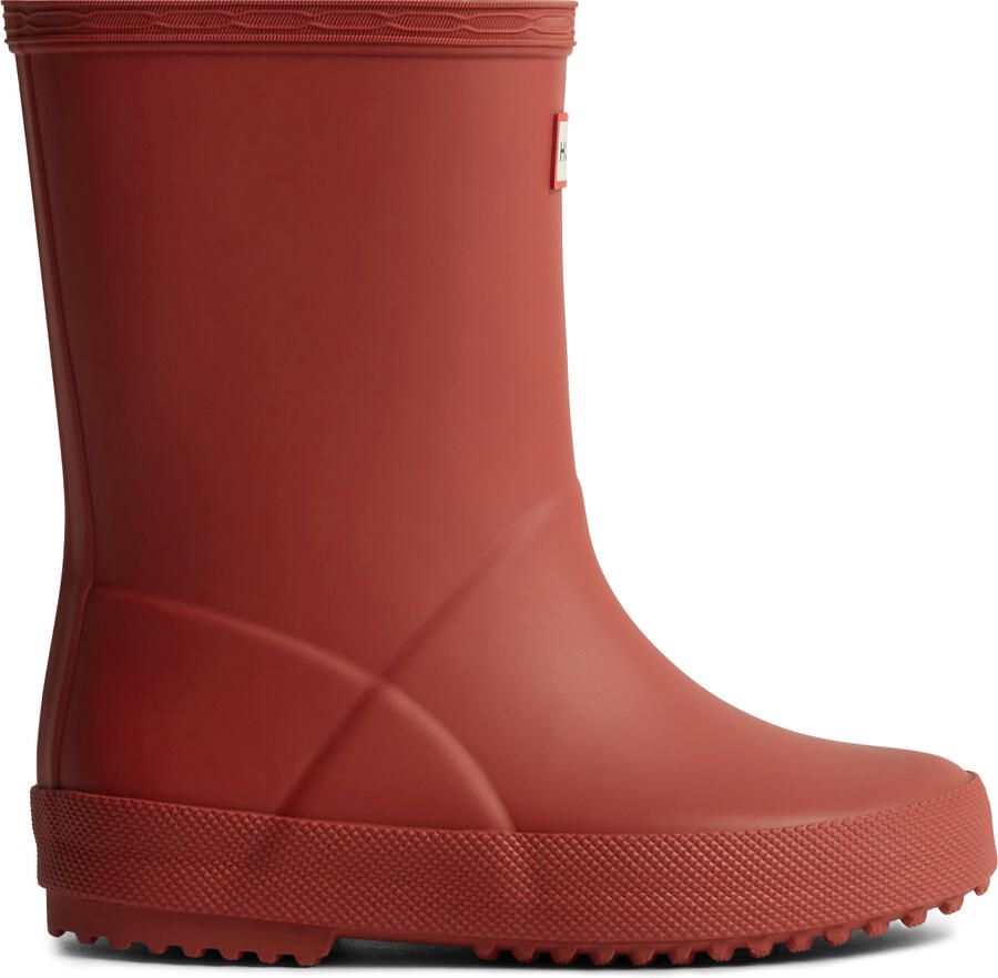 Hunter Boots Kid's First Boot Rubberlaarzen rood