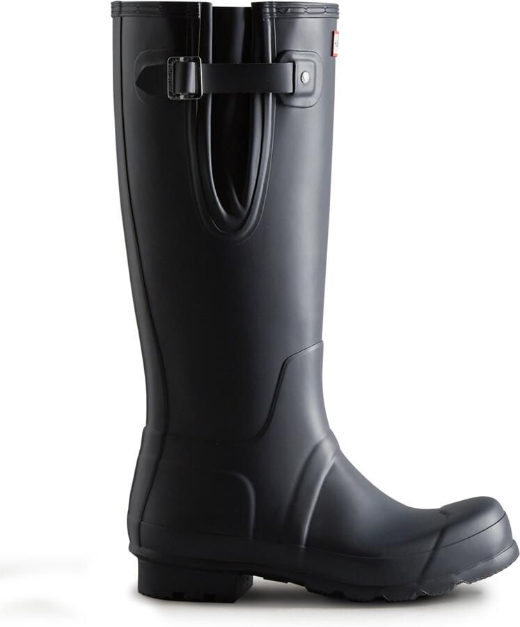 Hunter Boots Original Tall Side Adjustable Boot Rubberlaarzen zwart