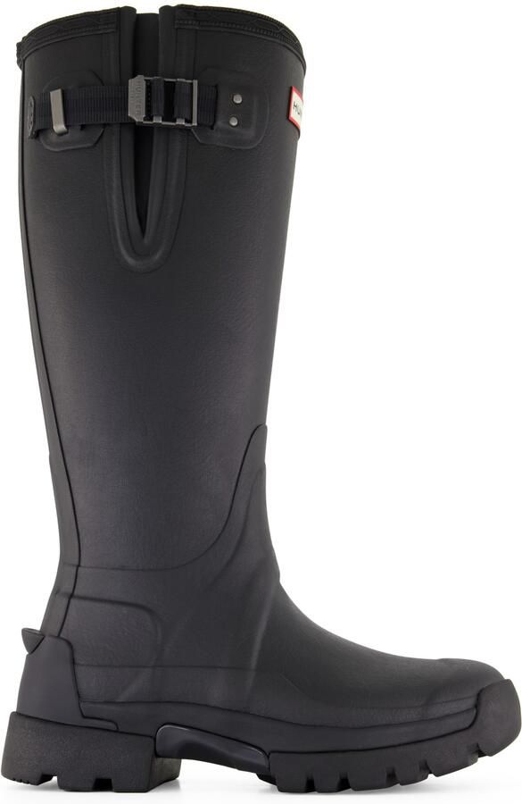 Hunter Boots Women's Balmoral Tall Side Adjustable Neo Rubberlaarzen grijs