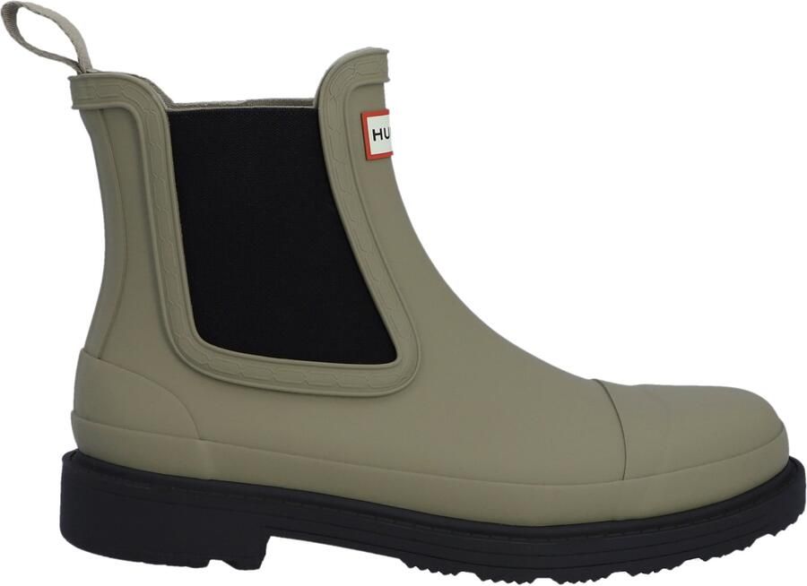 Hunter Boots Women's Commando Chelsea Boot Rubberlaarzen olijfgroen