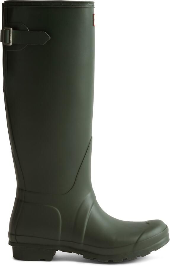 Hunter Boots Women's Original Tall Back Adjustable Boot Rubberlaarzen olijfgroen
