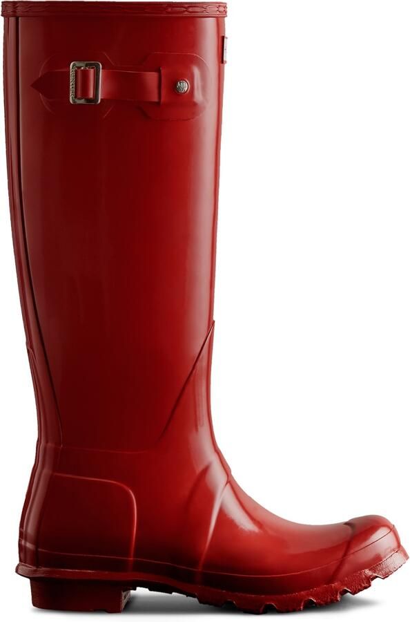 HUNTER Regenlaarzen Dames Womens Original Tall Maat: 37 Materiaal: Rubber Kleur: Rood - Foto 5
