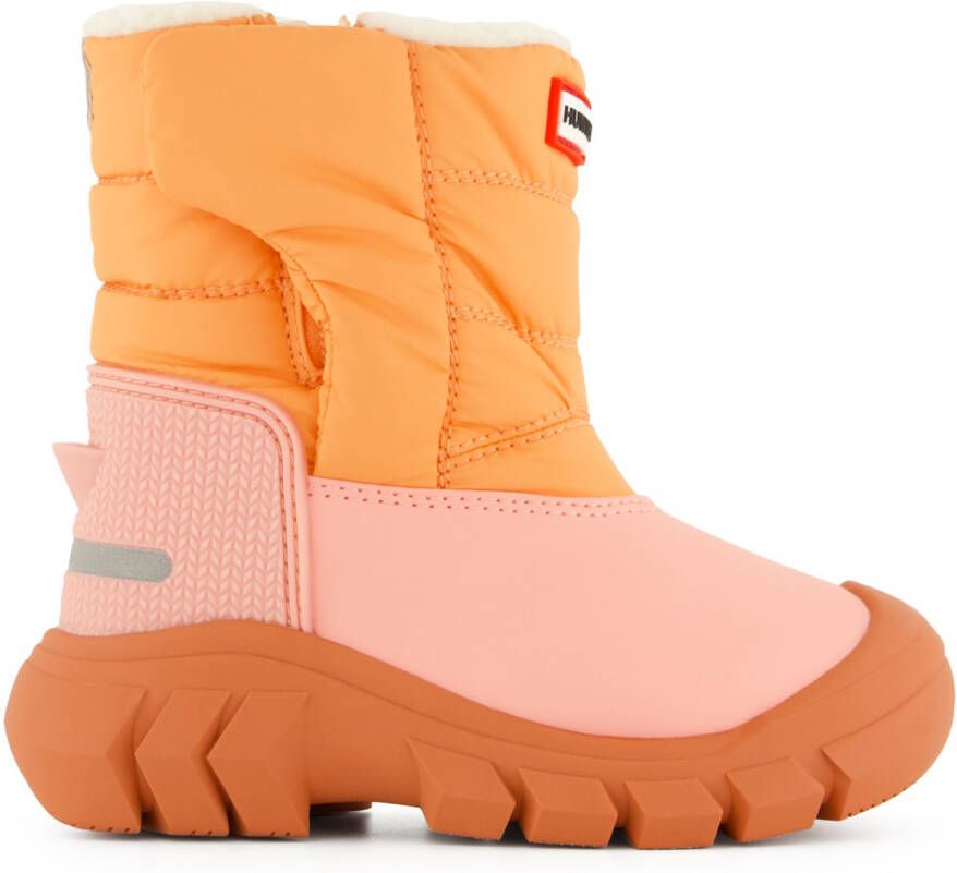 Hunter Boots Little Kid's Intrepid Snow Boot Winterschoenen oranje roze