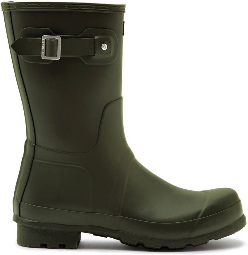 Hunter Boots Original Short Rubberlaarzen olijfgroen - Foto 3