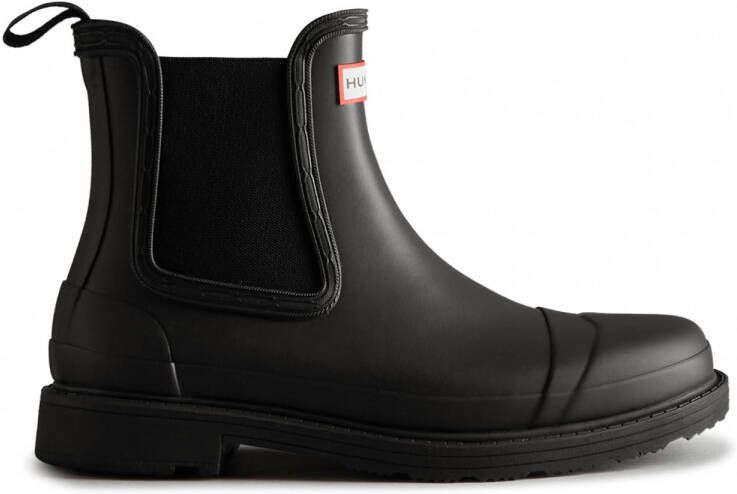 Hunter Boots Women's Commando Chelsea Boot Rubberlaarzen zwart - Foto 4