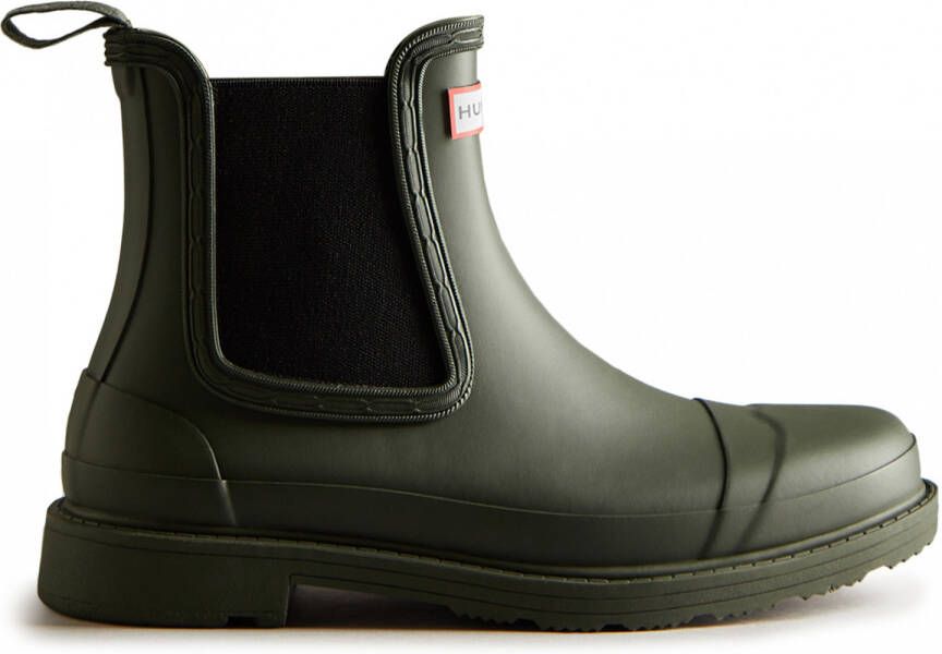 Hunter Boots Women's Commando Chelsea Boot Rubberlaarzen zwart