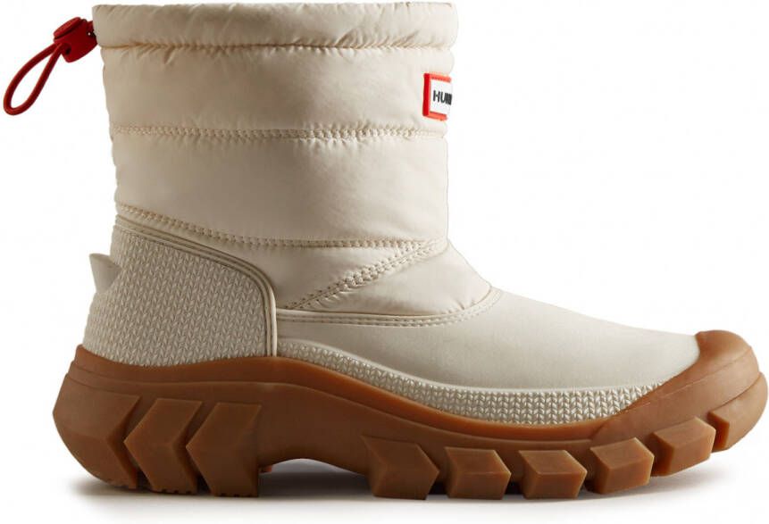 Hunter Boots Women's Intrepid Short Snow Boot Winterschoenen beige bruin - Foto 2