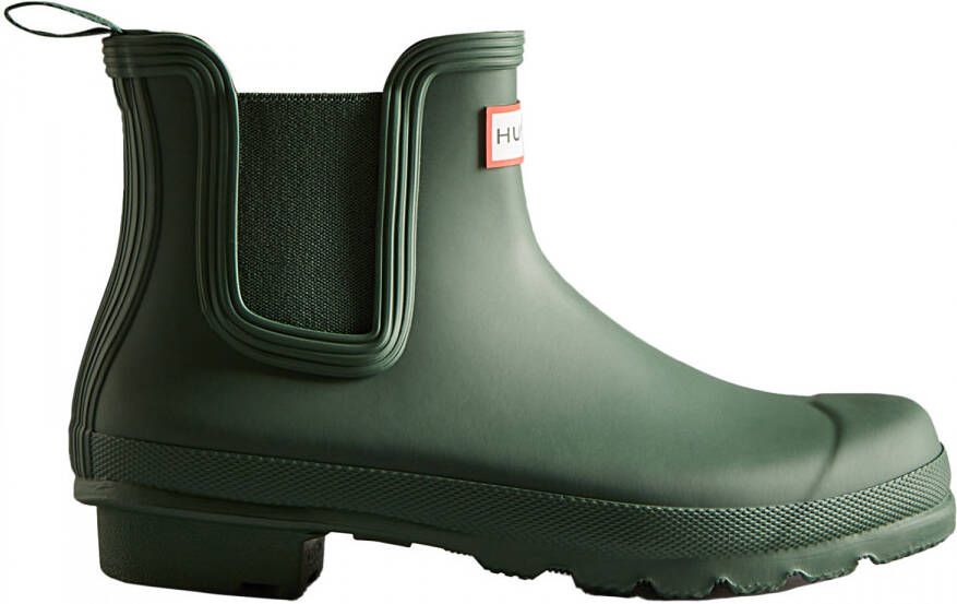 Hunter Boots Women's Original Chelsea Rubberlaarzen olijfgroen