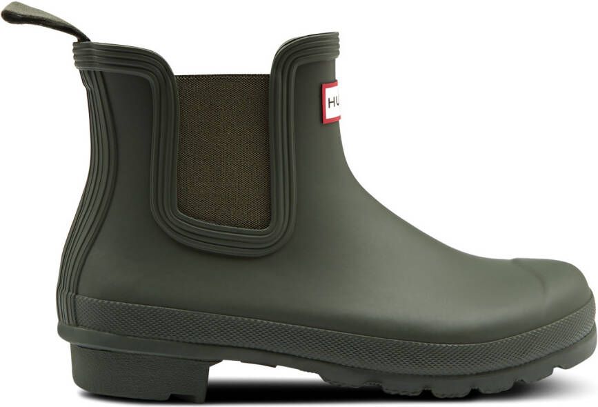 Hunter Boots Women's Original Chelsea Rubberlaarzen olijfgroen - Foto 2